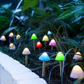 Garden of Eden Solar lámpa Leszúrható gomba 12db-os