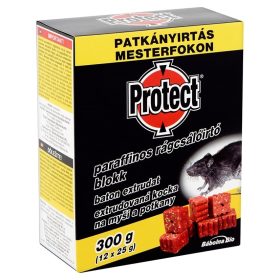 Protect Paraffinos rágcsálóirtó blokk 0,3kg