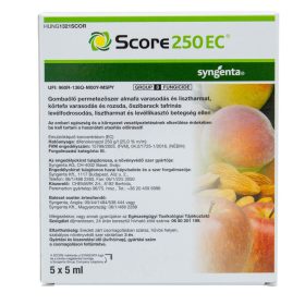 Score 250EC gombaölő permetezőszer ampullás 5x5ml