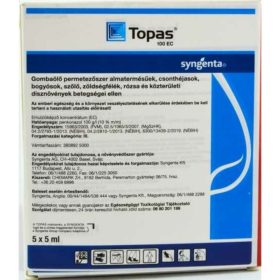 Topas 100EC gombaölő permetezőszer ampullás 5x5ml