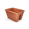 Virágláda korlátra 40cm TEDI