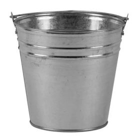 Horganyzott vödör 15l