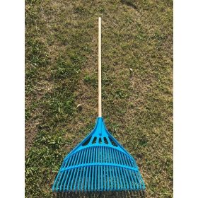 Lombseprű műanyag 66cm nyelezve kék