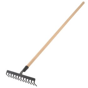 Gereblye 14 fogú kovácsolt nyelezve