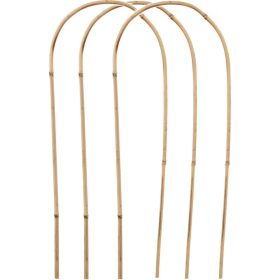 Karó bambusz ívelt 120cm 3db