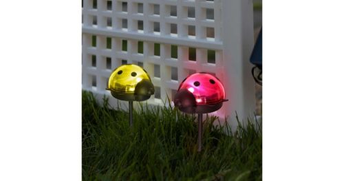 Garden od Eden Solar lámpa leszúrható Katica