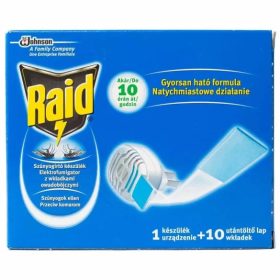 Raid szúnyogriasztó készülék+lapka
