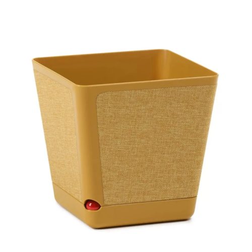 Lamela Kora textil virágtartó 24x24cm