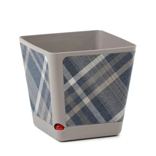 Lamela Kora textil virágtartó 24x24cm