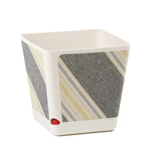 Lamela Kora textil virágtartó 24x24cm