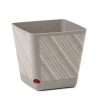 Lamela Kora textil virágtartó 24x24cm