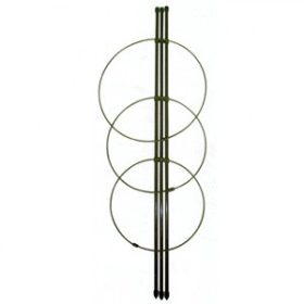 Pro Garden Növénytámasz 3karó+3karika 45cm