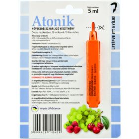 Atonik növekedésszabályzó készítmény ampullás 5ml