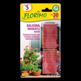 Florimo balkon és muskátli táprúd 30db