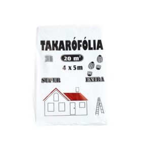 Takaró fólia 4x5m super extra (létrázható)