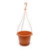 Függesztős cserép Adria 20cm (Antracit)