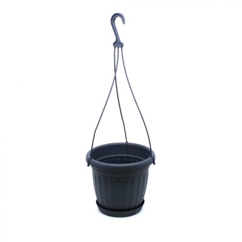 Függesztős cserép Adria 20cm (Antracit)