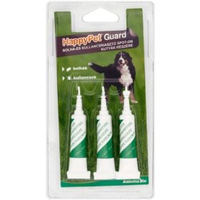Happy Pet bolha- és kullancsriasztó Spot-On kutya 3x5ml