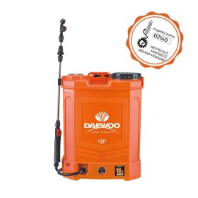 Daewoo akkumulátoros háti permetező 16l