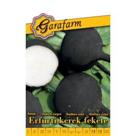 Garafarm Classic Retek Erfurti kerek fekete