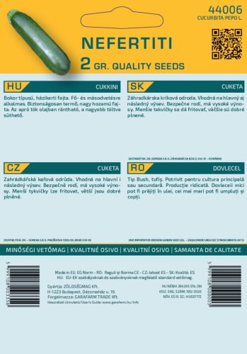 Magrovet Cukkini Nefertiti 2g