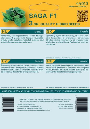 Magrovet Spenót Saga F1 3g