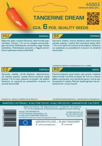 Magrovet Paprika TANGERINE DREAM 6 szem