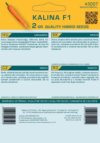 Magrovet Sárgarépa Kalina F1 2g