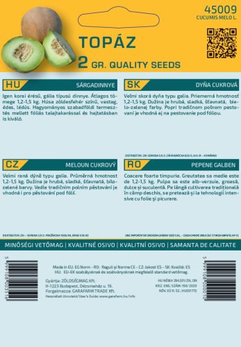 Magrovet Sárgadinnye Topáz 2g