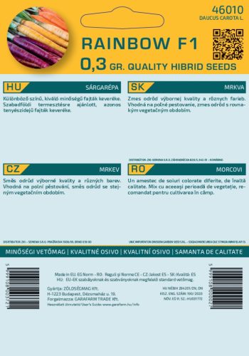 Magrovet Sárgarépa Rainbow F1 0,3g