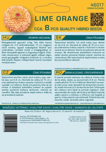 Magrovet Rézvirág Lime Orange 8 szem