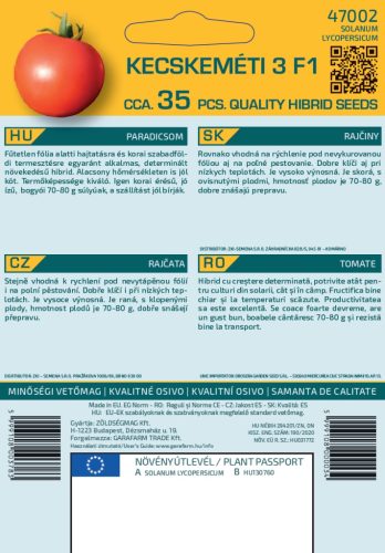 Magrovet Paradicsom Kecskeméti 3 F1 35 szem