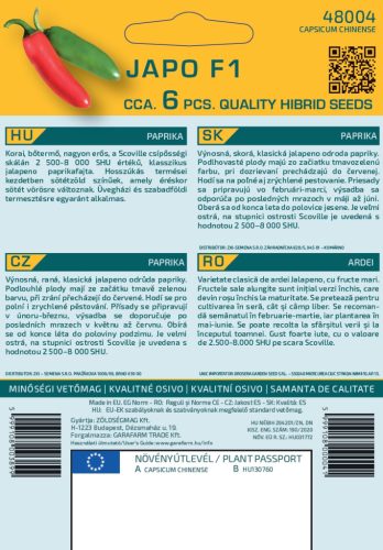 Magrovet Paprika JAPO F1 6 szem