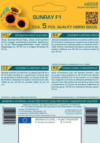 Magrovet Dísznapraforgó SUNRAY F1 alacsony 5 szem