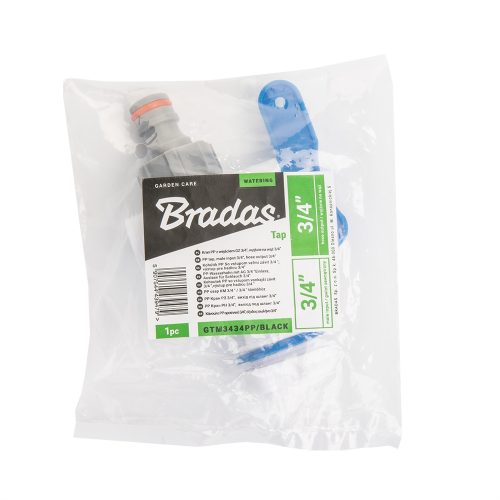 Bradas IBC tartály csap 3/4" műanyag
