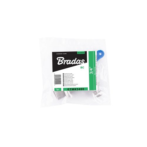 Bradas IBC tartály csap 3/4" KM