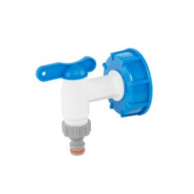   Bradas IBC tartály csatlakozó BMS60x6 +csap 3/4"-3/4"PP