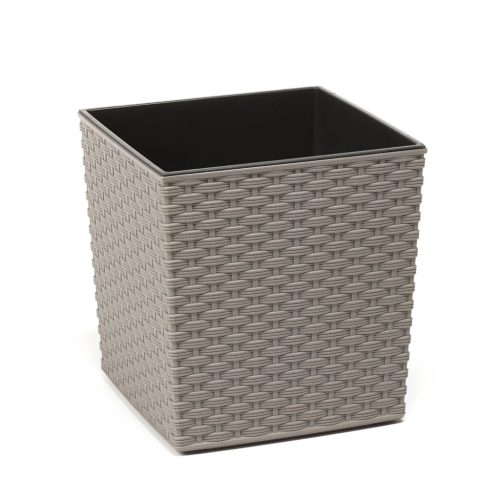 Lamela Juka rattan Virágtartó 40x40 cm