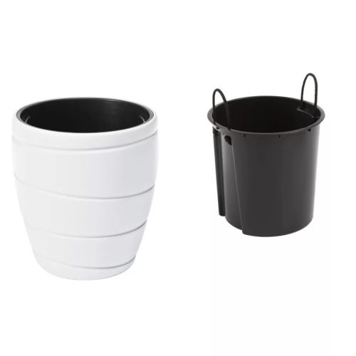 Lamela Passa Virágcserép 40cm + betét (Fehér)
