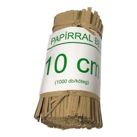Papírral bevont drótkötöző 10cm