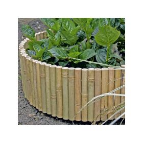 Bambusz ágyásszegély 25cm x 1m