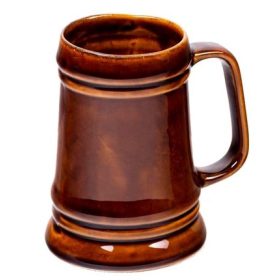 Kerámia lengyel sörös korsó 0,5l