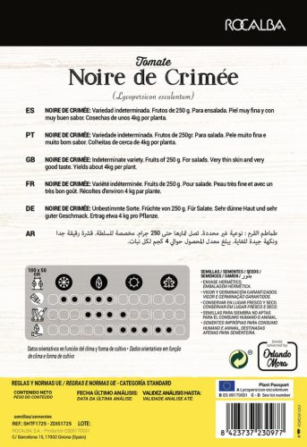 ROCALBA Paradicsom Noire de crimée (Tomato Farmer) 19 szem