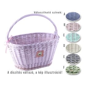 Czinege festett Luca kosár