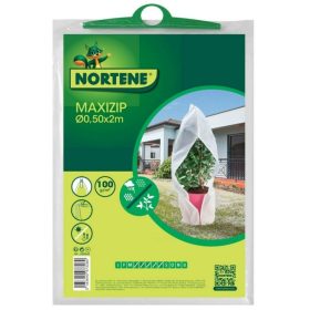 Nortene Fátyol fólia zsák zip 50x200cm 100g