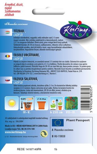 Kertimag Tűzbab Lady di 10g