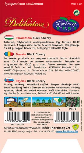 Kertimag Paradicsom Black Cherry 0,5g