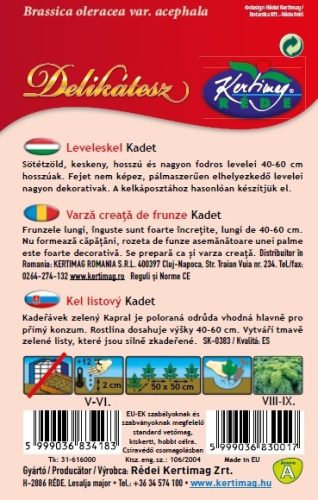Kertimag Leveleskel Kadet 2g