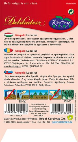 Kertimag Mángold Lucullus 5g