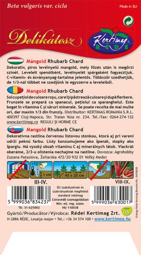Kertimag Mángold Rhubarb Chard 5g